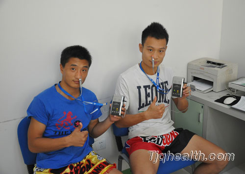 隊員使用后SLT激光治療儀后感覺(jué)